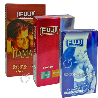 不二FUJI芙莉詩 保險套三款組合