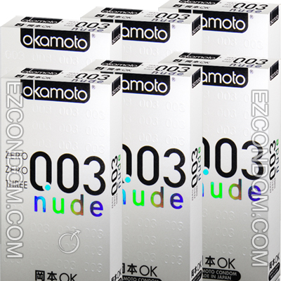 OKAMOTO岡本003nude極薄保險套(六盒)