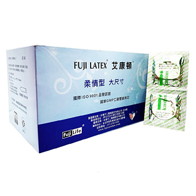 icondom 加大尺寸 54mm保險套 144入家庭號