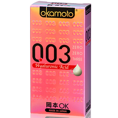 岡本Okamoto玻尿酸003極薄保險套
